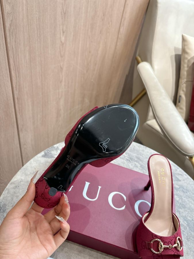 1:1 Replica Gucci women's shoes (Leather bottom +40) — Premium Replica — photo 8