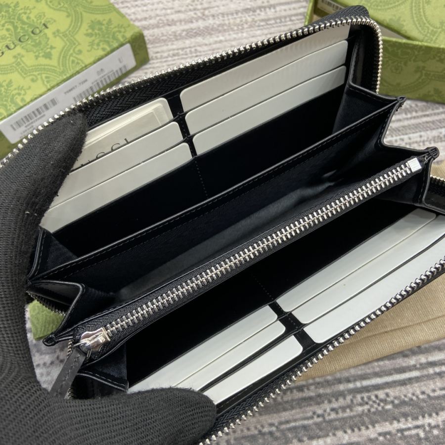 1:1 Replica Long wallet Gucci genuine — AAA Quality Replica — photo 9