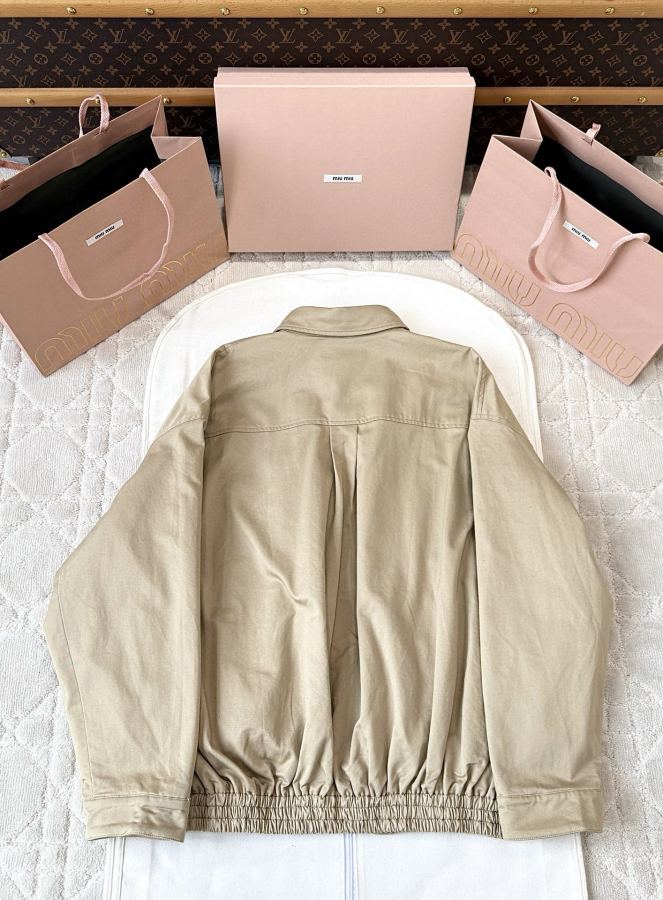 1:1 Replica MIUMIU men Miu embroidered buttoned jacket — AAA Quality Replica — photo 2