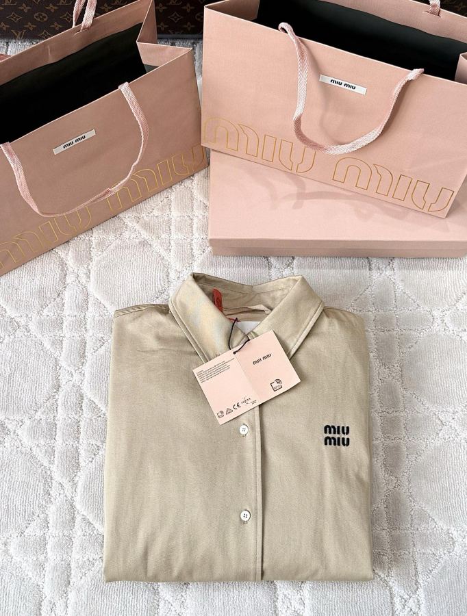 1:1 Replica MIUMIU men Miu embroidered buttoned jacket — AAA Quality Replica — photo 3