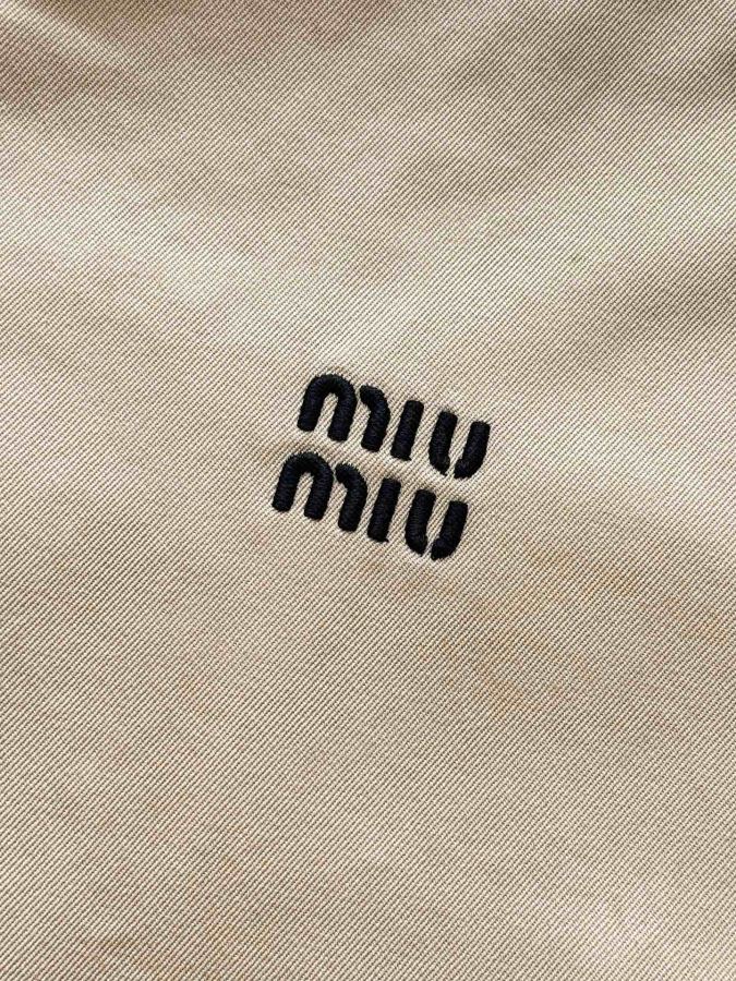 1:1 Replica MIUMIU men Miu embroidered buttoned jacket — AAA Quality Replica — photo 6
