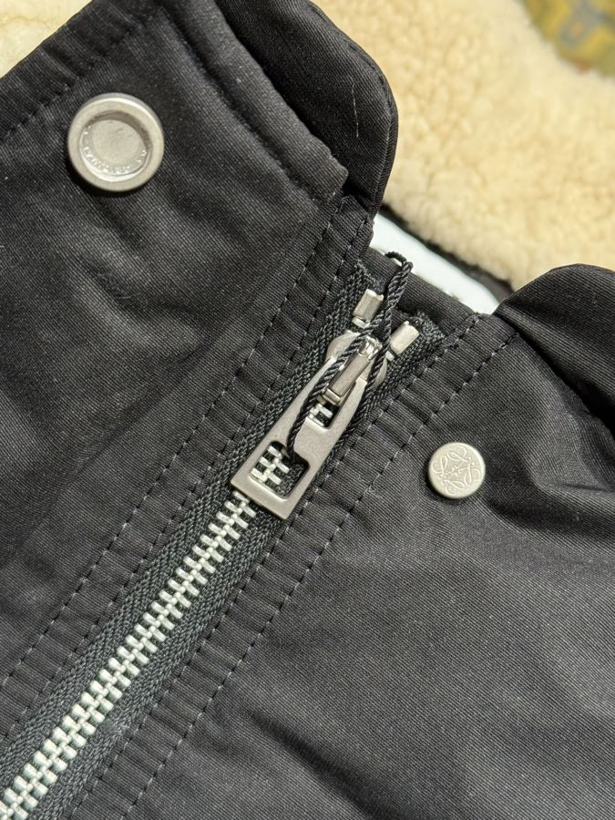 1:1 Replica Loewe men LOEWE fur collar down jacket — AAA Quality Replica — photo 6