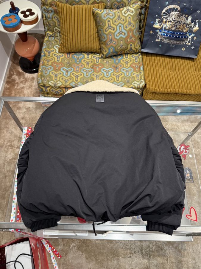 1:1 Replica Loewe men LOEWE fur collar down jacket — AAA Quality Replica — photo 2