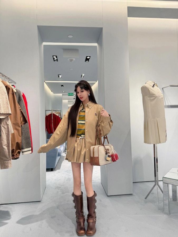 1:1 Replica MIUMIU men Miu embroidered buttoned jacket — 1:1 Replica — photo 11