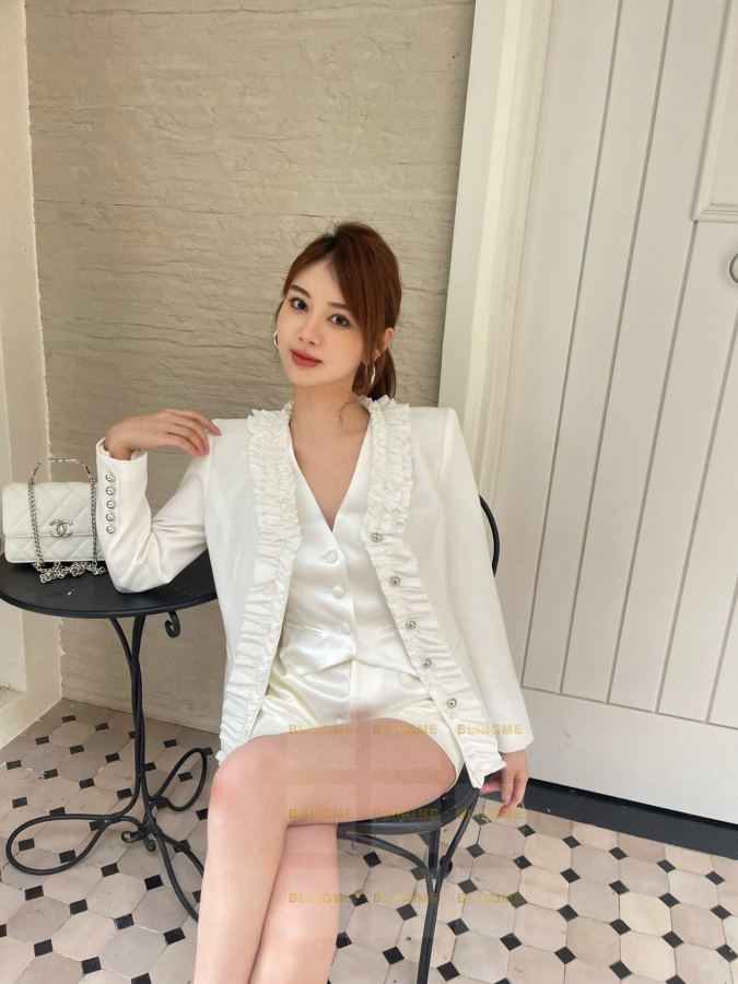 1:1 Replica YSL Women New Open effect jacket — AAA Quality Replica — photo 9