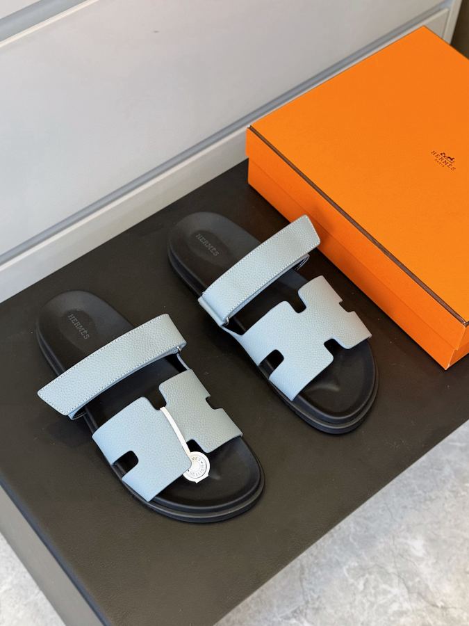 1:1 Replica Hermes shoe HERMES Chypre Series — AAA Quality Replica — photo 2