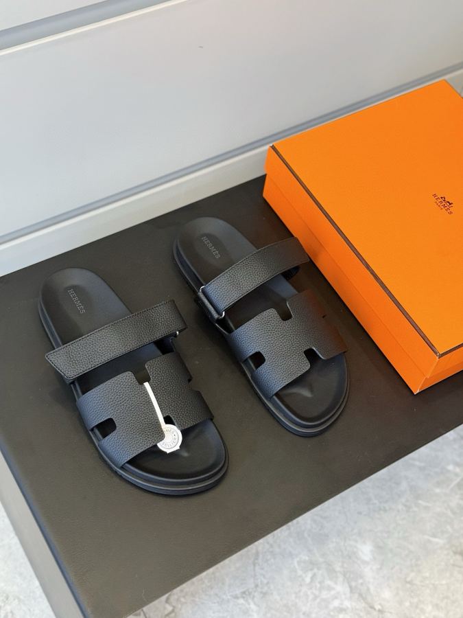 1:1 Replica Hermes shoe HERMES Chypre Series — AAA Quality Replica — photo 3