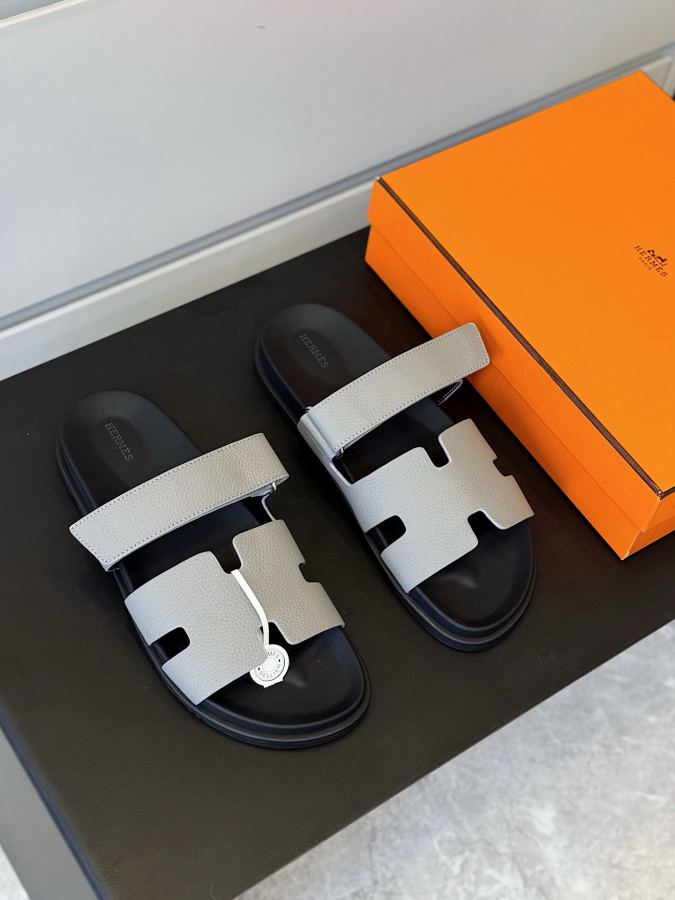 1:1 Replica Hermes shoe HERMES Chypre Series — AAA Quality Replica — photo 4