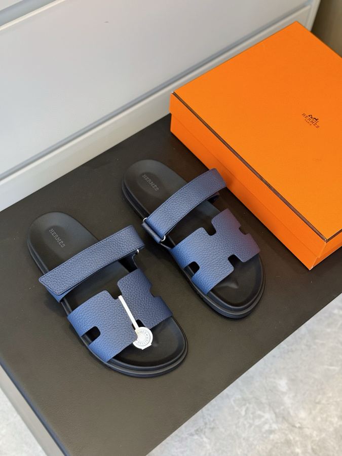 1:1 Replica Hermes shoe HERMES Chypre Series — AAA Quality Replica — photo 5