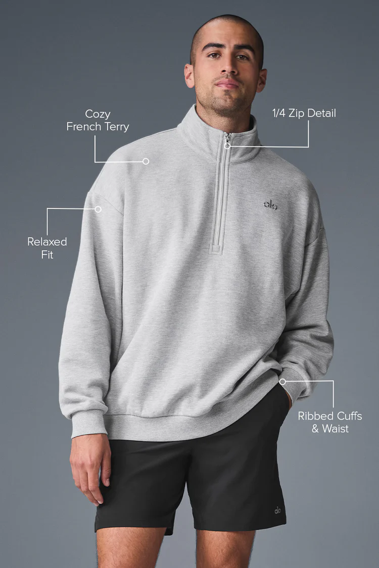1:1 Replica Alo Long sleeve Athletic Heather Grey — Premium Replica — photo 8