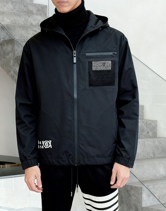 1:1 Replica MM6 men MM6 Black — AAA Quality Replica