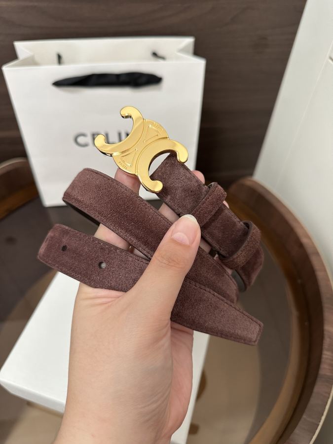 1:1 Replica CELINE belt CÉLINE Celine TRIOMPHE TAURILLON 2 5cm — AAA Quality Replica — photo 2
