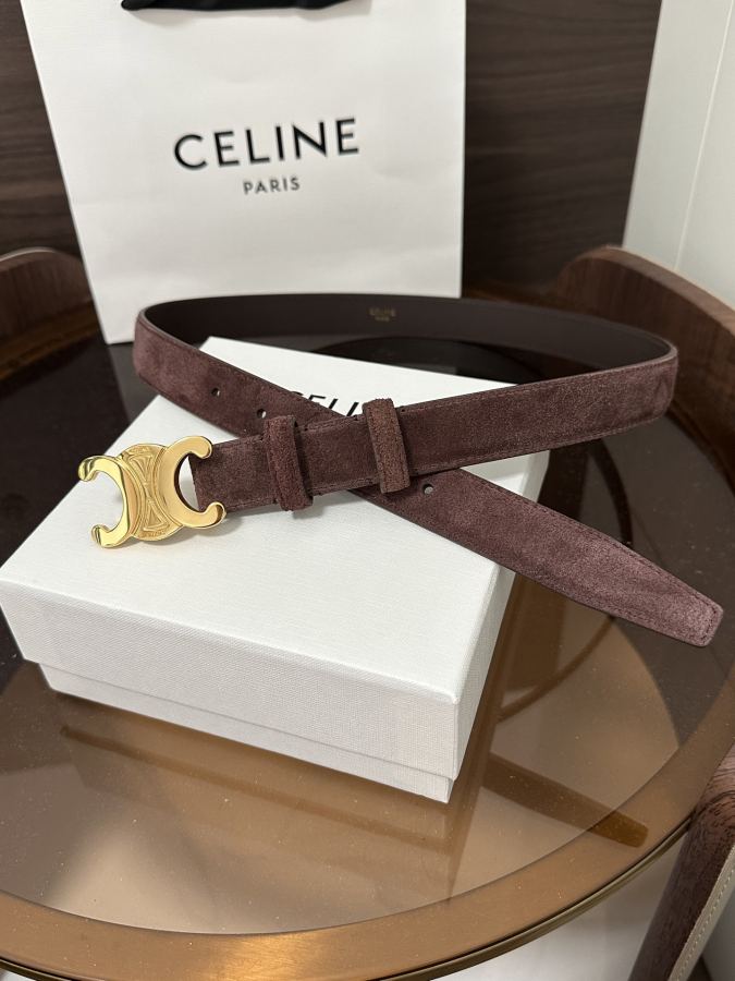 1:1 Replica CELINE belt CÉLINE Celine TRIOMPHE TAURILLON 2 5cm — AAA Quality Replica — photo 4
