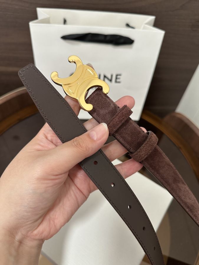 1:1 Replica CELINE belt CÉLINE Celine TRIOMPHE TAURILLON 2 5cm — AAA Quality Replica — photo 6