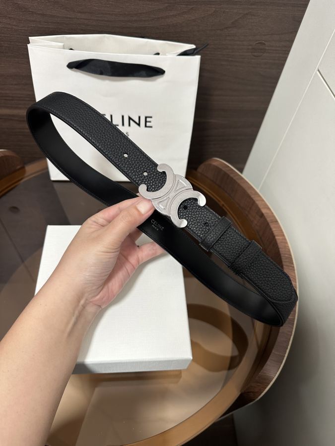 1:1 Replica CELINE belt CÉLINE TRIOMPHE 30 3.0cm — Premium Replica — photo 3