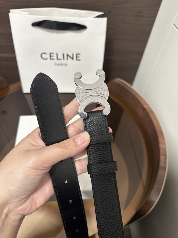 1:1 Replica CELINE belt CÉLINE TRIOMPHE 30 3.0cm — Premium Replica — photo 6