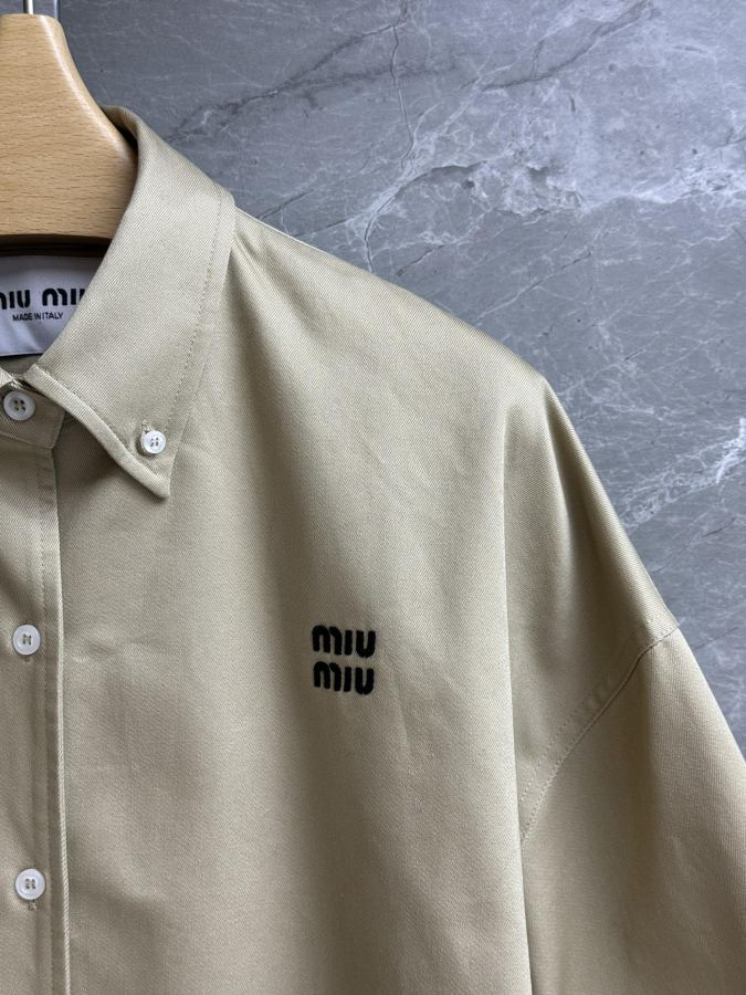 1:1 Replica MIUMIU men Miu embroidered buttoned jacket — AAA Quality Replica — photo 3
