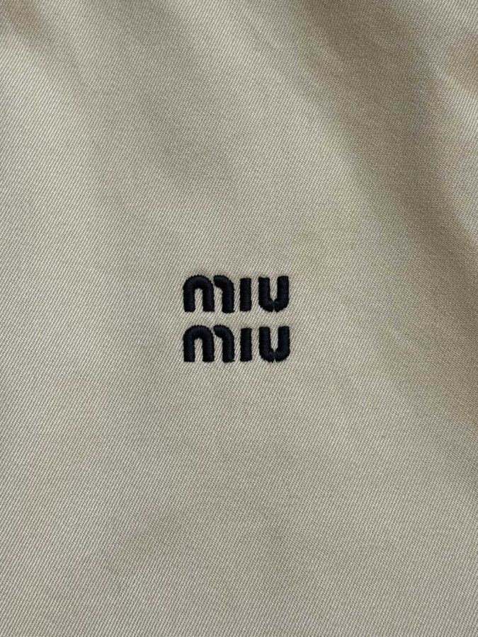 1:1 Replica MIUMIU men Miu embroidered buttoned jacket — AAA Quality Replica — photo 4