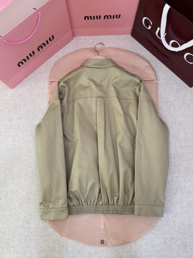 1:1 Replica MIUMIU men Miu embroidered buttoned jacket — 1:1 Replica — photo 2