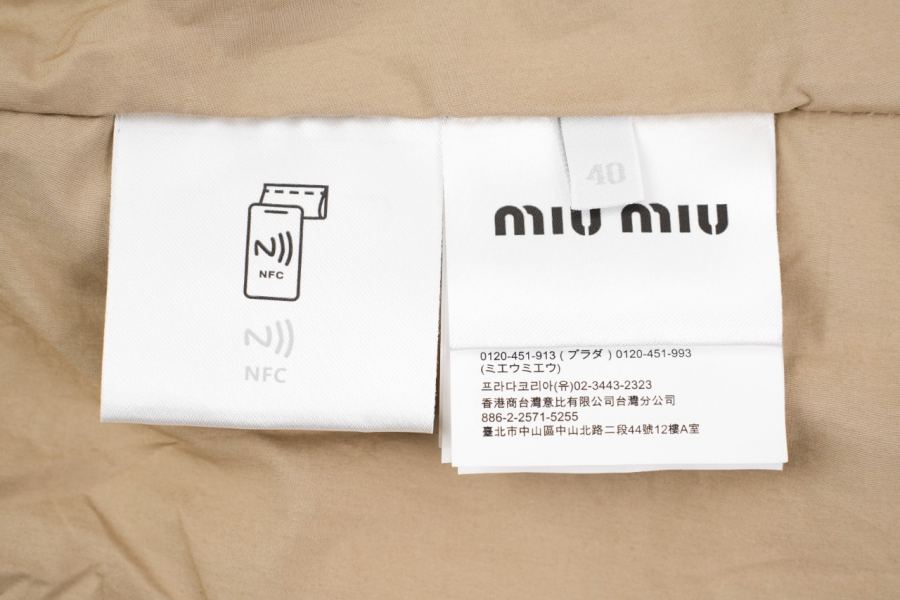 1:1 Replica MIUMIU men Miu embroidered buttoned jacket — 1:1 Replica — photo 9