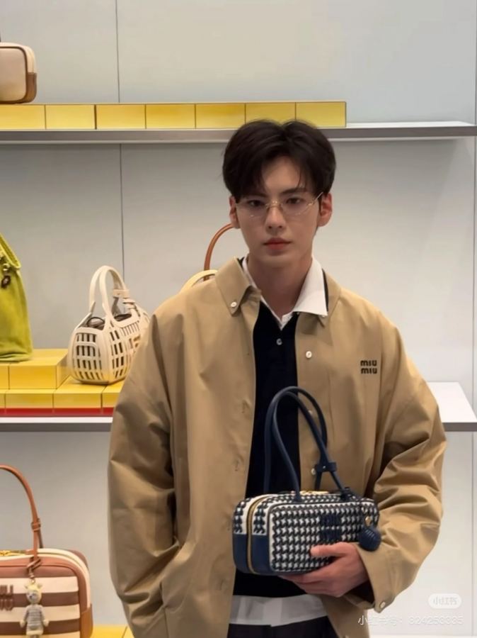 1:1 Replica MIUMIU men Miu embroidered buttoned jacket — Premium Replica — photo 2