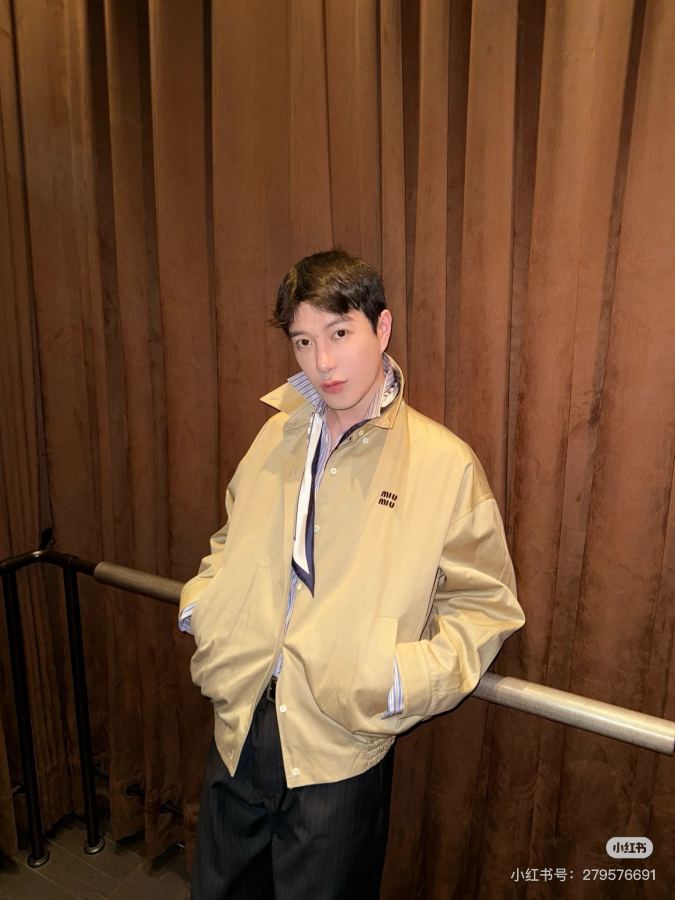 1:1 Replica MIUMIU men Miu embroidered buttoned jacket — Premium Replica — photo 19