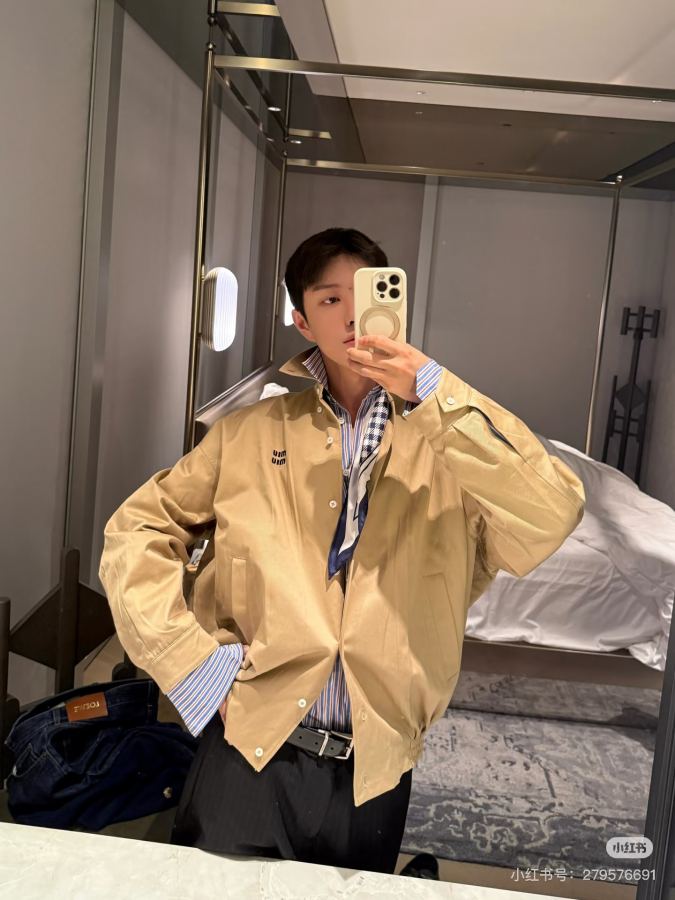 1:1 Replica MIUMIU men Miu embroidered buttoned jacket — Premium Replica — photo 18