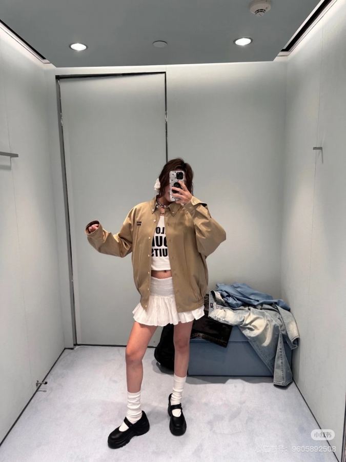 1:1 Replica MIUMIU men Miu embroidered buttoned jacket — 1:1 Replica — photo 10