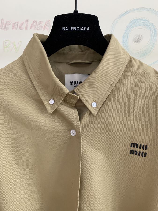 1:1 Replica MIUMIU men Miu embroidered buttoned jacket — 1:1 Replica — photo 3