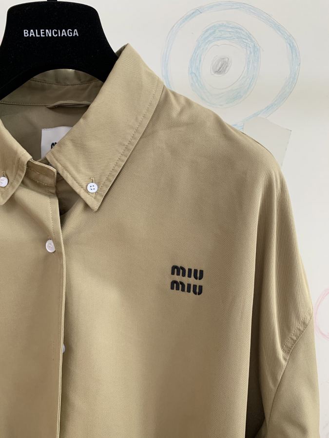 1:1 Replica MIUMIU men Miu embroidered buttoned jacket — 1:1 Replica — photo 4