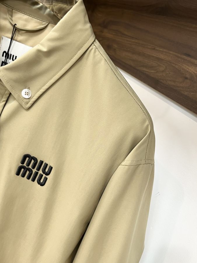 1:1 Replica MIUMIU men Miu embroidered buttoned jacket — 1:1 Replica — photo 6
