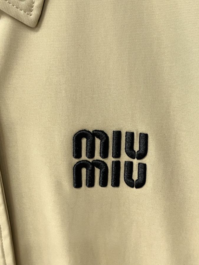 1:1 Replica MIUMIU men Miu embroidered buttoned jacket — 1:1 Replica — photo 4