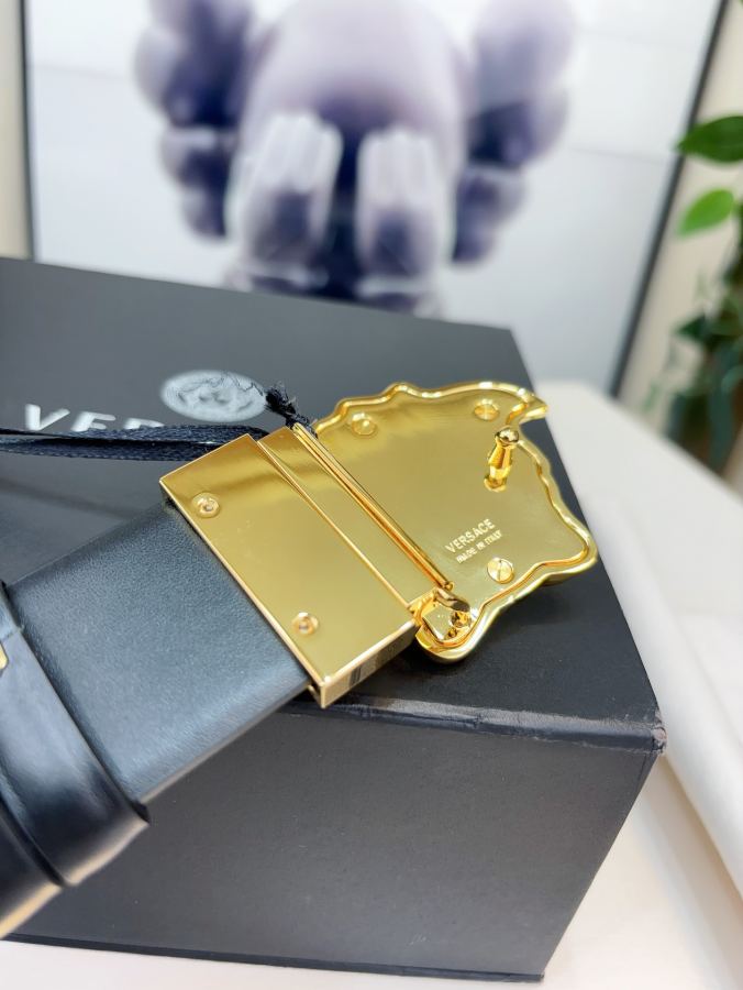 1:1 Replica VERSACE belt Versace La Greca 3 D 4.0cm — Premium Replica — photo 6