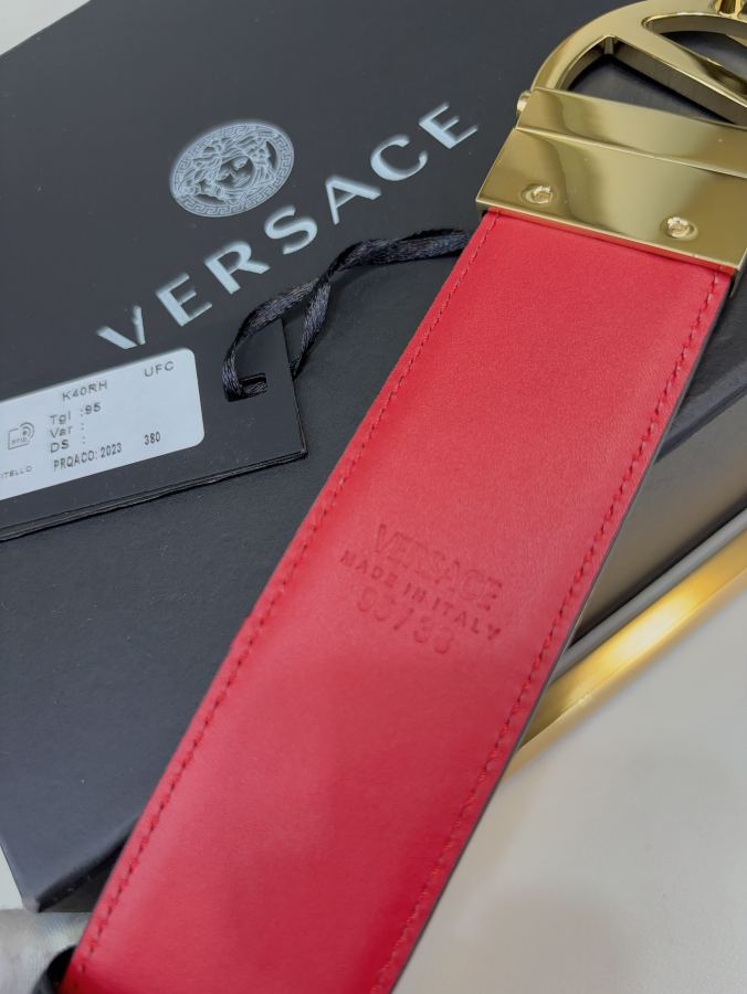 1:1 Replica VERSACE belt Versace V 4.0 CM — Premium Replica — photo 7