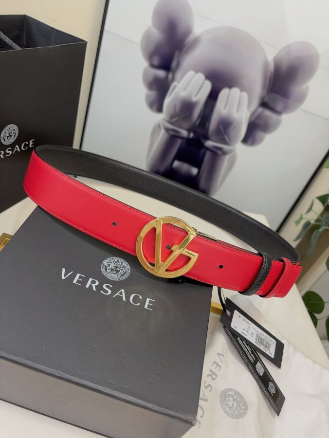 1:1 Replica VERSACE belt Versace V 4.0 CM — Premium Replica — photo 2