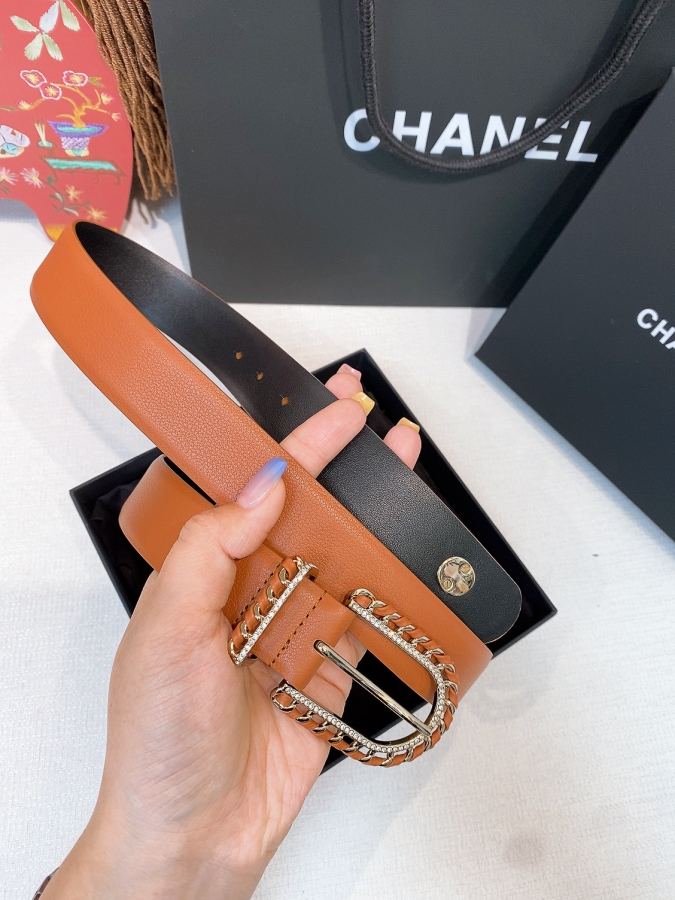 1:1 Replica CHANEL belt Chanel 3.0cm — AAA Quality Replica — photo 2