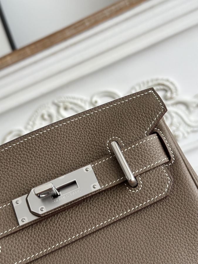 1:1 Replica Hermes bag 𝐇𝐚𝐜 𝐚 𝐝𝐨𝐬｜Big gray — 1:1 Replica — photo 2