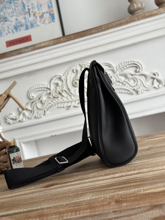 1:1 Replica Hermes bag 𝐇𝐚𝐜 𝐚 𝐝𝐨𝐬 | Black — Premium Replica — photo 2