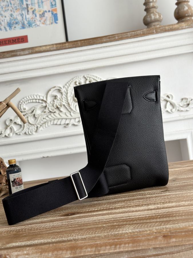 1:1 Replica Hermes bag 𝐇𝐚𝐜 𝐚 𝐝𝐨𝐬 | Black — Premium Replica — photo 4