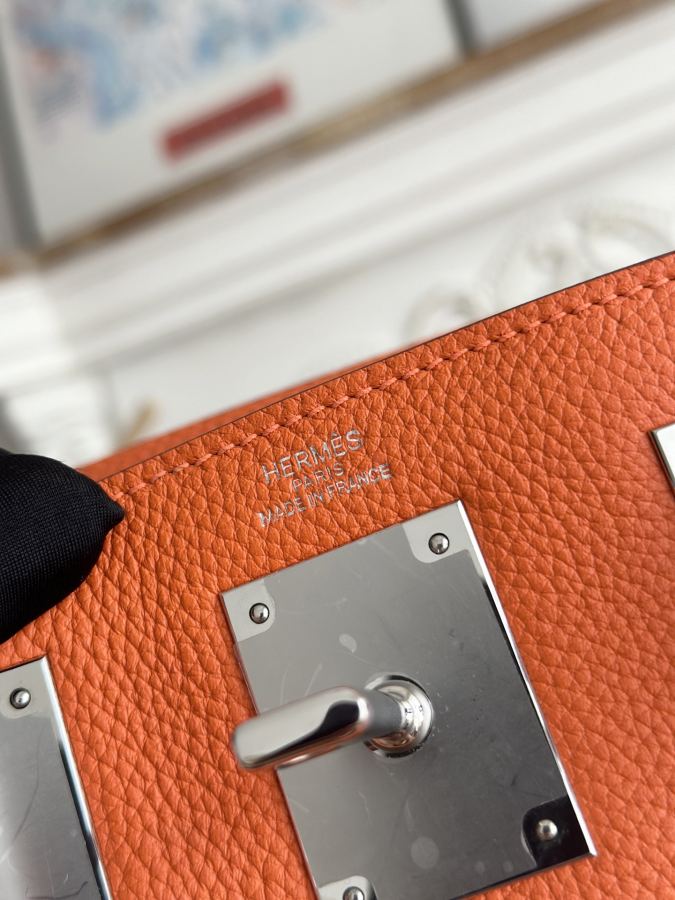 1:1 Replica Hermes bag 𝐇𝐚𝐜 𝐚 𝐝𝐨𝐬｜Orange — AAA Quality Replica — photo 9