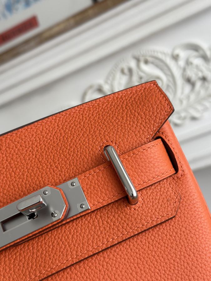 1:1 Replica Hermes bag 𝐇𝐚𝐜 𝐚 𝐝𝐨𝐬｜Orange — AAA Quality Replica — photo 3