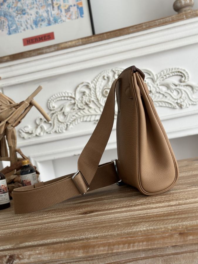 1:1 Replica Hermes bag 𝐇𝐚𝐜 𝐚 𝐝𝐨𝐬｜milk brown — AAA Quality Replica — photo 2
