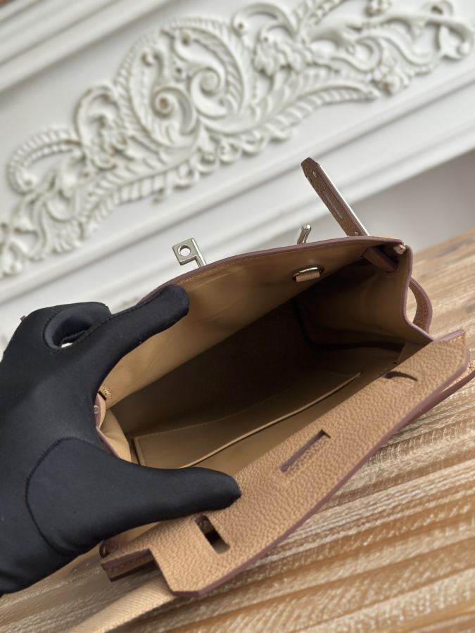 1:1 Replica Hermes bag 𝐇𝐚𝐜 𝐚 𝐝𝐨𝐬｜milk brown — AAA Quality Replica — photo 8