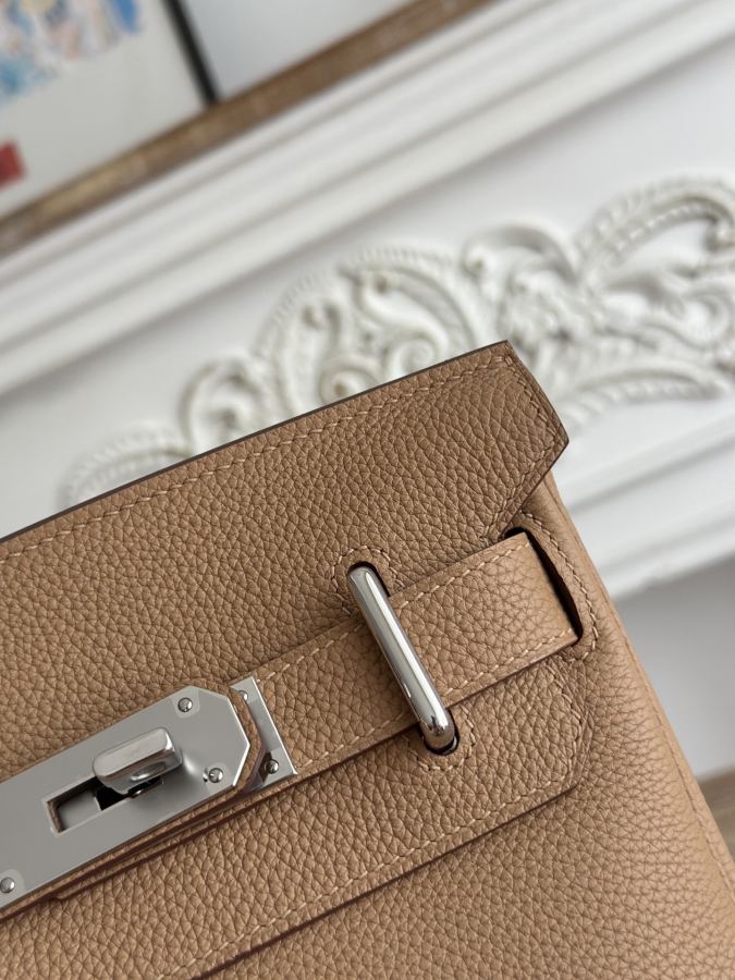 1:1 Replica Hermes bag 𝐇𝐚𝐜 𝐚 𝐝𝐨𝐬｜milk brown — AAA Quality Replica — photo 3
