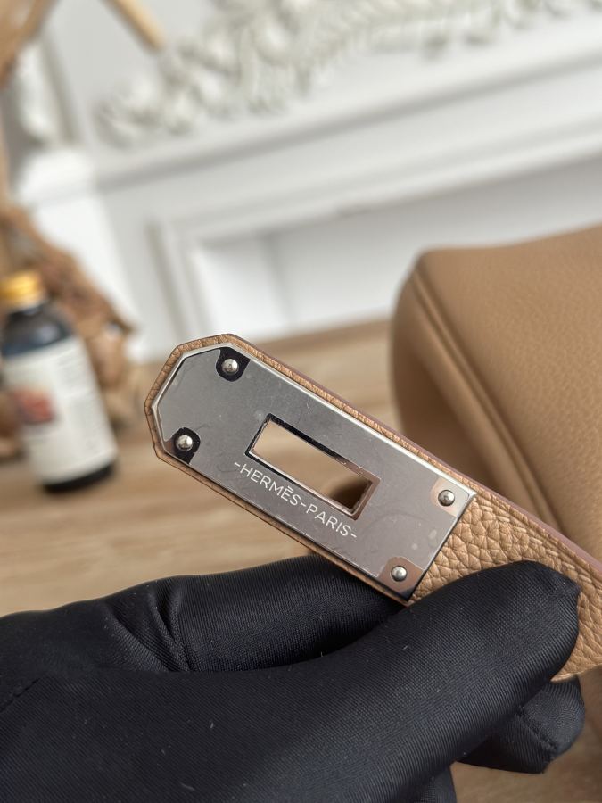 1:1 Replica Hermes bag 𝐇𝐚𝐜 𝐚 𝐝𝐨𝐬｜milk brown — AAA Quality Replica — photo 7