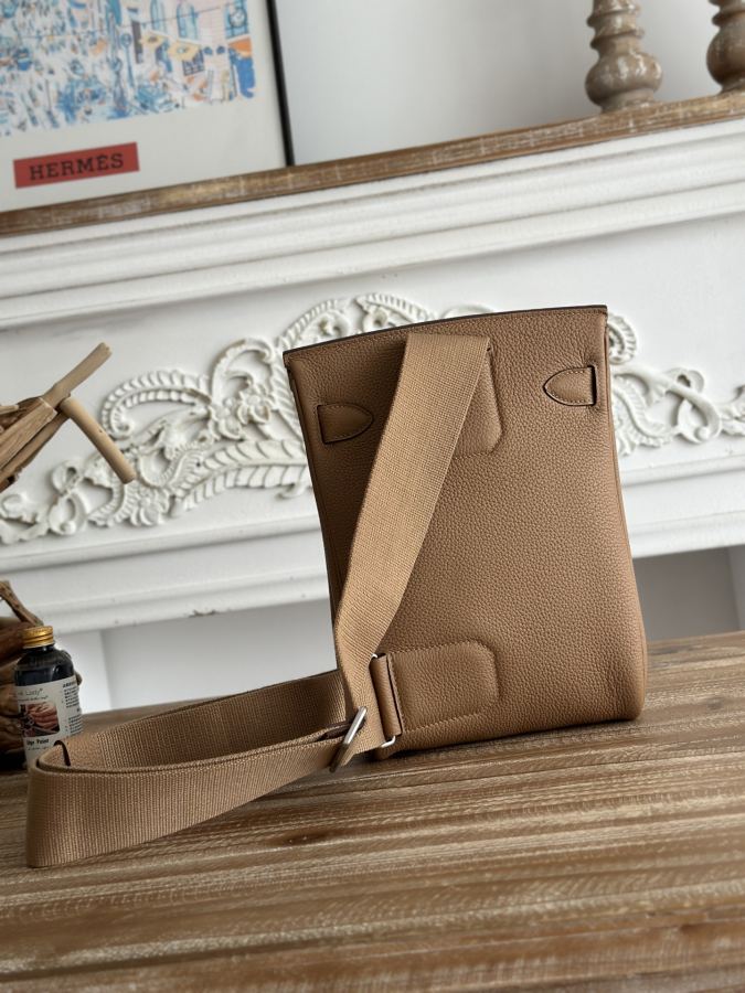 1:1 Replica Hermes bag 𝐇𝐚𝐜 𝐚 𝐝𝐨𝐬｜milk brown — AAA Quality Replica — photo 4