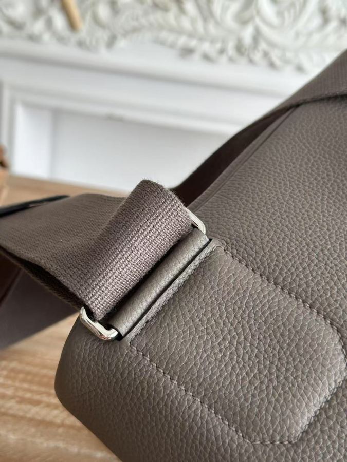 1:1 Replica Hermes bag 𝐇𝐚𝐜 𝐚 𝐝𝐨𝐬｜Iron Gray — Premium Replica — photo 5