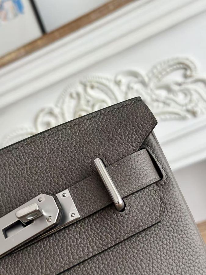 1:1 Replica Hermes bag 𝐇𝐚𝐜 𝐚 𝐝𝐨𝐬｜Iron Gray — Premium Replica — photo 3