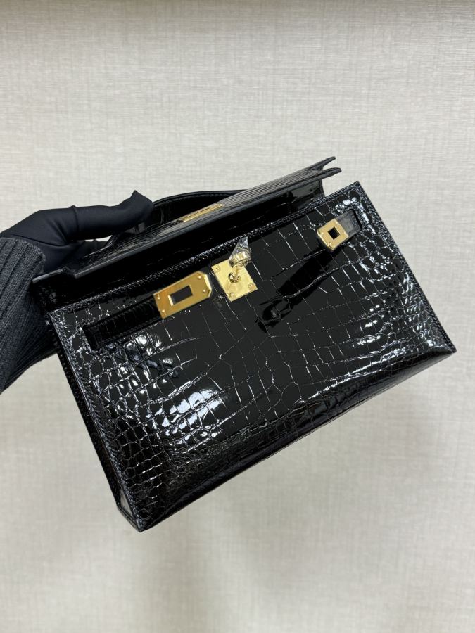 1:1 Replica Hermes bag mini kelly 22cm — Premium Replica — photo 4