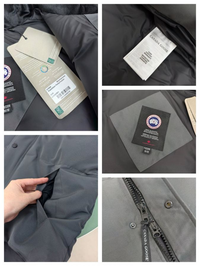 1:1 Replica GOOSE down jacket, 4151 M model (higher version) — AAA Quality Replica — photo 9